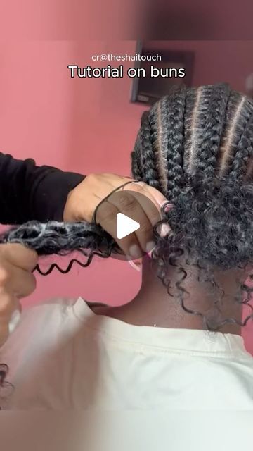 Easy 4 Braid Hairstyles, Braids Ideas For White Women, Cornrows For Thinning Edges, Diy Cornrows Black Braid Tutorials, Corn Rolls Natural Hair, Cute Cornrow Ideas, Faux Cornrows, Two Feed In Braids Cornrows, Corn Rolls Braids Hairstyles Cornrows