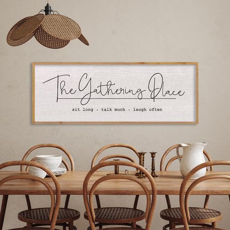 Simple farmhouse decor