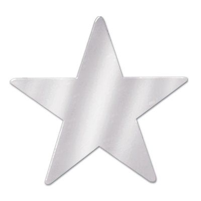 The Holiday Aisle 12 Piece Metallic Star Wall Décor Set (Set of 12) Finish: Silver Stars Wall Decor, Plastic Dinnerware, New Year's Eve Celebrations, Star Party, Accent Wall Decor, Star Wall, Plastic Plates, Wall Decor Set, Elegant Party