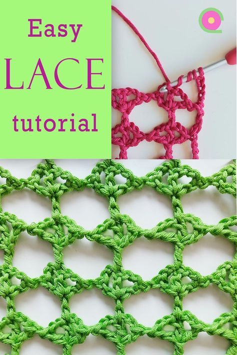 Crochet Holes Pattern, Crochet Patterns With Holes, Hole Crochet Stitch, Crochet Stitch With Holes, Net Crochet Stitch, Crochet Stitches With Holes, Easy Lace Crochet Stitches, Crochet Net Pattern, Lace Crochet Stitches