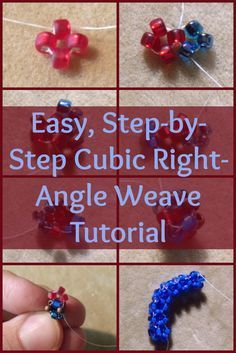 How to Cubic Right-Angle Weave the RIGHT Way | Beading Daily #BeadingPatterns #BeadPatternIdeas #PerlerBeadPatternsIdeas #SimplePerlerBeadPatternsIdeas Cubic Right Angle Weave Patterns, Cubic Right Angle Weave, Bracelet Tutorials, Bead Stitch, Jewelry Tips, Right Angle Weave, Beaded Beads, Beaded Bracelets Tutorial, Beading Techniques