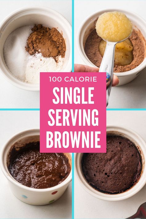 Single Serve Healthy Deserts, 100 Cal Desserts, Almond Flour Single Serve Dessert, Healthy Microwave Brownie In A Cup, Low Calorie Individual Desserts, 100 Calorie Desserts Single Serve, Low Calorie Sweets Healthy, Healthy Noom Recipes, Low Calorie Brownies Easy