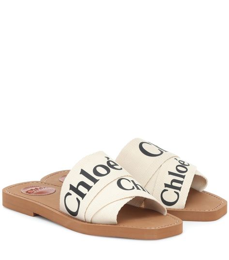 Chloe Sandals, White Leather Sandals, Shearling Slippers, Cork Sandals, Chloe Shoes, Ancient Greek Sandals, Black Ballet Flats, Palm Beach Sandals, Leather Slides