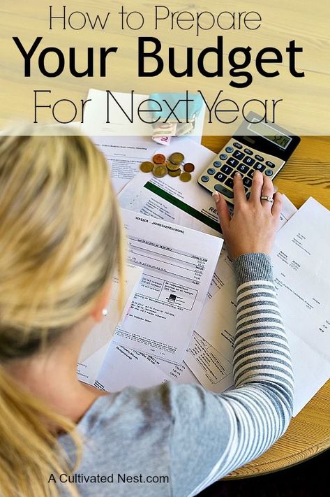 Preparing Your Budget for Next Year- If you want the New Year to be one of your best financially, then you need a budget! Here's how to make a great budget for the new year! | update your budget for the new year, how to make a budget, budgeting tips, personal finance, #budget #frugal #ACultivatedNest Yearly Budget, 1000 Lifehacks, Diy Budget, Living On A Budget, Financial Peace, Budget Planer, Budget Saving, Budget Planning, Budgeting Finances