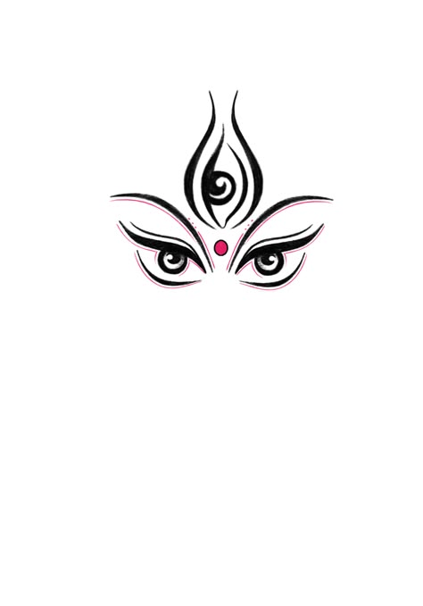 Kali Ma Tattoo Simple, Durga Tattoo Symbols, Hindu Goddess Tattoo, Kali Maa Tattoo, Devi Tattoo, Goddess Kali Tattoo, Kali Ma Tattoo, Maa Tattoo Designs, Om Ganesha