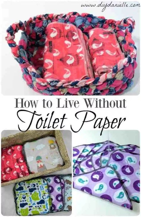 Reusable Toilet Paper, Family Cloth, Waste Free Living, Sanitary Towels, Reusable Paper Towels, Cloth Wipes, Diy Cleaning Products, Emergency Preparedness, The Environment