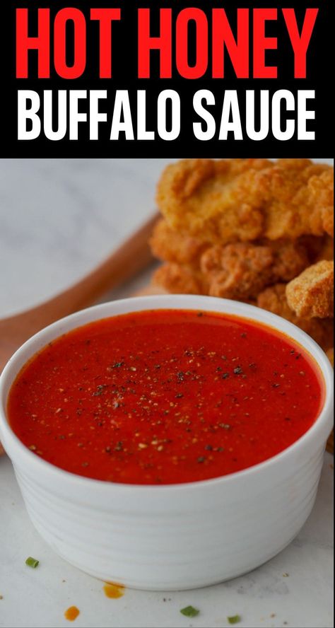 Honey Buffalo Sauce, Honey Sauce Recipe, Hot Sauce Chicken, Buffalo Chicken Sauce, Buffalo Sauce Recipe, Buffalo Hot Wings, Buffalo Chicken Chili, Chicken Sauce Recipes, Buffalo Chicken Pizza