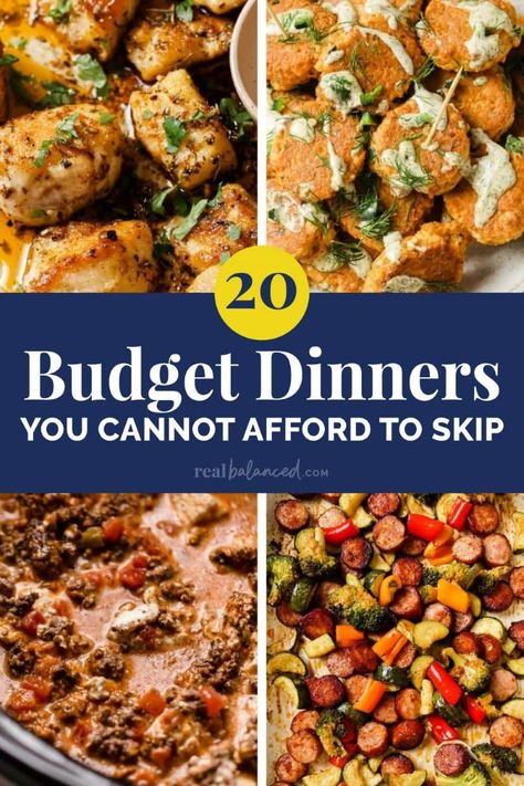 When it comes to budget dinners, you're not just looking for something that's easy on your wallet; you want meals that are so good that you can't afford to skip them. We've got you covered with 20 recipes that hit the mark without breaking the bank. You'll find that eating well doesn't have to come with a hefty price tag and that a tight budget doesn't mean you have to compromise on flavor or quality. Well Balanced Dinner Recipes, Well Balanced Dinner, Balanced Dinner Recipes, Well Balanced Meals, Balanced Dinner, Chicken Dishes For Dinner, Budget Dinners, Quick Dinner Options, Chicken Corn Soup