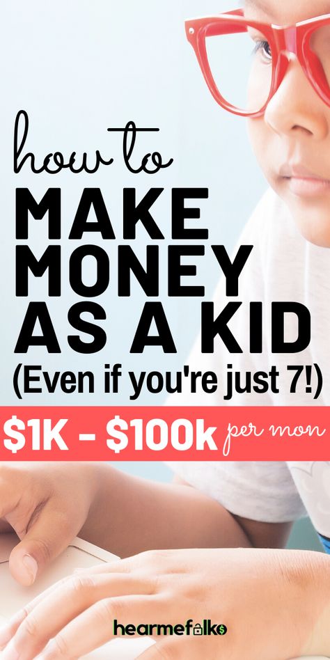 How to make money as a kid? If you’re a kid who is reading this, then CONGRATULATIONS! You’ve already taken the first step, and you’ll make it. Here’s a list of epic side hustle ideas that might help you make money starting today. #makemoney #quickmoney #businessideasforkids #makemoneyfast #makemoneyfromhome #passiveincomeideas #workfromhome How To Earn Money As A Kid, How To Make Money As A Kid 9-12, How To Make Money For Kids, Ways To Make Money As A Kid, Ways For Kids To Make Money, How To Make Money As A Teenager List, How To Make Money As A Kid, Kid Business Ideas, Kids Business Ideas