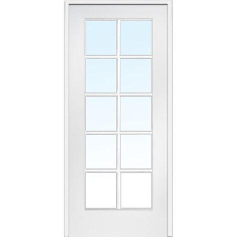 Wood French Doors, Prehung Interior Doors, Prehung Doors, Glass French Doors, Glass Barn Doors, French Doors Patio, Door Hardware Interior, Front Entry Doors, French Doors Interior