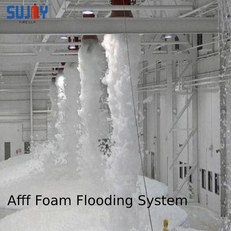 Afff Foam Flooding System is similar to Water Mist fire suppression systems but use an expanding foam solution mixed with water to extinguish the fire. Fire Control, Expanding Foam, Fire Suppression System, Fire Suppression, Water Mist, Pune, The Fire, Firefighter, Mist