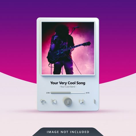 Spotify Design, Music Player Design, 3d Music, Business And Advertising, Instagram Mockup, Design For Social Media, Digital Marketing Design, Free Psd Files, Publicidad Creativa