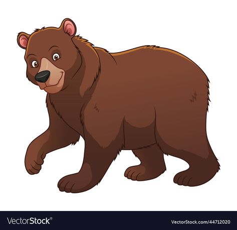 Bear Cartoon Drawing, Bear Cartoon Images, Brown Bear Cartoon, Bear Pics, Bear Clip Art, Inkscape Tutorials, Bear Png, Bear Vector, Bear Images