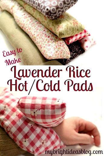 Diy Rice Bags, Lavender Rice, Homemade Heating Pad, Diy Heating Pad, Shoulder Muscle, Microwave Rice, Rice Heating Pads, Rice Pack, Presente Diy