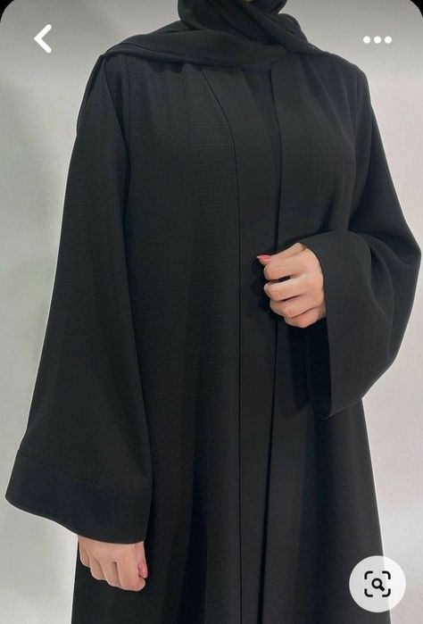 Abaya Fashion Modern, Simple Abaya Designs, Black Abaya Designs, Simple Abaya, Abaya Designs Latest, Abaya Design, Stile Hijab, Black Abaya, Modest Fashion Hijab