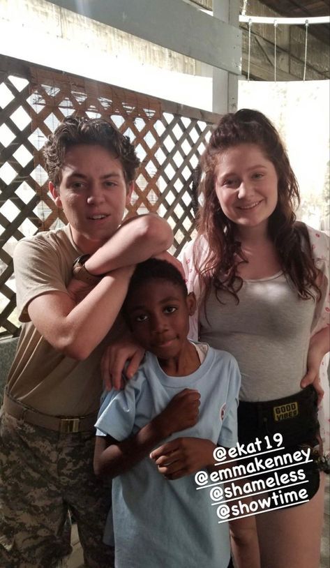 Emma And Ethan Shameless, Ethan Cutkosky Rares, Ethan Cutkosky Paparazzi, Ethan Cutkosky And Emma Kenney, Shameless Rares, Ethan And Emma, Shameless Behind The Scenes, Christian Isaiah, Shameless Debbie