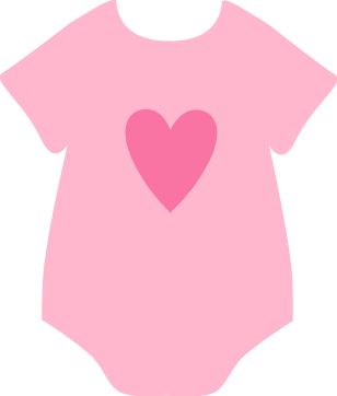 onesie+clipart | Pink Heart Onesie Clip Art - pink baby onesie with a pink heart on the ... Baby Clip Art Printables, Baby Onesie Template, Clothes Clipart, Baby Shower Clothes, Dibujos Baby Shower, Moldes Para Baby Shower, Heart Onesie, Free Printable Baby Shower Invitations, Clothes Clips