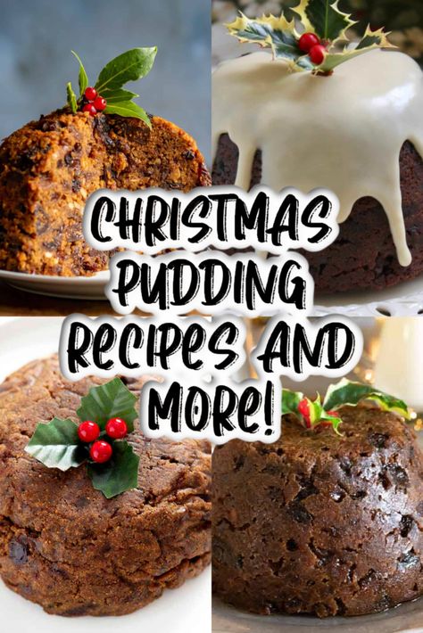 Christmas Pudding Wreath, Easy Christmas Pudding Recipes, Christmas Pudding Ideas, Figgy Pudding Recipe, Traditional Christmas Pudding, Sticky Pudding, Mince Pie Recipe, Christmas Pudding Recipes, Xmas Pudding