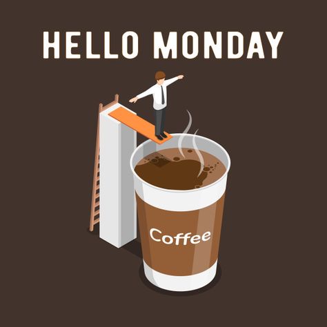 Monday Coffee Humor, Coffee Monday, Monday Morning Coffee, Coffee Jokes, Monday Coffee, Food Videography, Instagram Branding Design, Coffee Shop Logo, Monday Mood