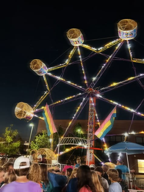 summer aesthetic, summertime, Ferris wheel, county fair aesthetic, county fair outfit inspo, fair outfit inspo, summer outfit inspo, photography aesthetic Fairs Wheel Aesthetic, Summer Midwest Aesthetic, Summer In The Midwest, Summer Aesthetic Midwest, Midwestern Summer Aesthetic, Midwestern Aesthetic, Vibey Aesthetics, Midwest Core, Midwestern Summer