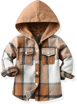 Girls Flannel, Kids Plaid, Estilo Preppy, Plaid Coat, Long Sleeves Coats, Boys Jacket, Girl Falling, Winter Coats Jackets, Girls Jacket