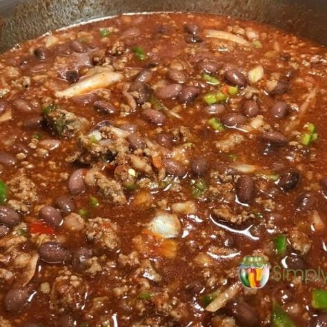 How to Can Chili Con Carne (with meat and beans) Con Carne/ Meat and Beans Chili Recipe Canning Homemade Chili With Meat, How To Can Chili, How To Can Chili With Meat, Meat And Bean Chili Recipe, Canning Chili With Meat And Beans, Chili With Meat And Beans, Beans Chili Recipe, Coney Island Chili, Canning Chili