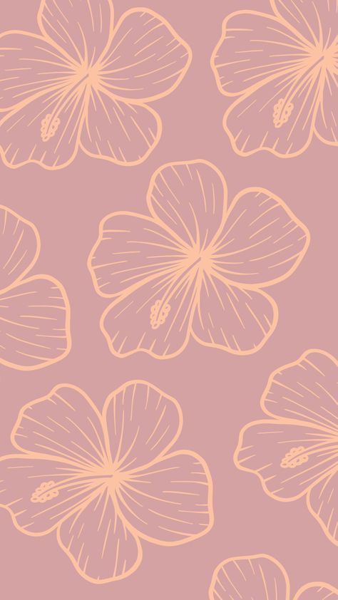 Cute Pink Summer Wallpaper, Hawian Flower Wallpaper, Hawaii Pattern Design, Luau Wallpaper, Hawaiian Aesthetic Wallpaper, Puakenikeni Wallpaper, Hawaiian Branding, Polynesian Wallpaper, Hawaiian Wallpaper Iphone