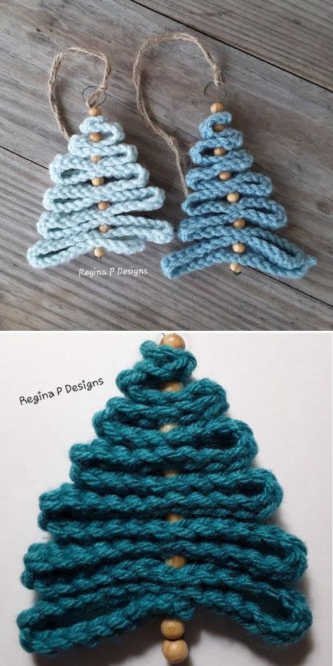 Christmas Crochet Ornaments - Free Patterns - Pattern Center Christmas Crochet Ornaments, Crochet Ornaments Free Pattern, Dekoratívne Vence, Crochet Christmas Tree, Crochet Ornament Patterns, Crocheted Christmas, Crochet Tree, Concrete Ideas, Crochet Xmas