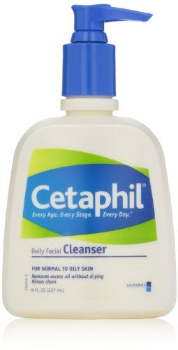 Cetaphil Daily Facial Cleanser For Normal to Oily Skin 8 Ounce Pack of 3 >>> This is an Amazon Affiliate link. Read more reviews of the product by visiting the link on the image. Cetaphil Face Wash, Deep Clean Skin, Gentle Face Wash, Daily Facial Cleanser, Gentle Skin Cleanser, Extra Dry Skin, Lightweight Moisturizer, Moisturizing Lotion, Hydrating Moisturizer