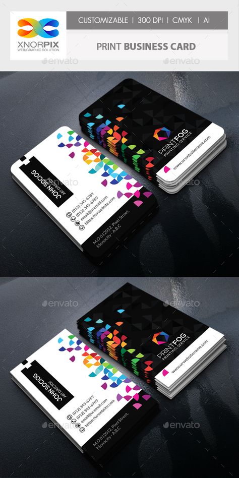 Print Business Card Visiting Card For Graphic Designer, Graphic Designer Visiting Card, Visiting Cards Design Creative, Creative Business Card Inspiration, Print Business Card, Desain Merek, Graphic Design Business Card, Print Business, Naming Your Business