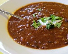 Black Bean Soup Salsa Soup Recipe, Bean And Tomato Soup, Hearty Bowls, Black Bean Soup Recipe, Bean Soup Recipe, Garlic Soup, Lunch Items, Vegan Black Bean, Bean Chili