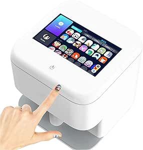 Smart Nail, Printer Computer, Nail Art Machine, Nail Art Printer, Smart Nails, Nail Printer, Mobile Nails, Nail Art 3d, Nail Painting