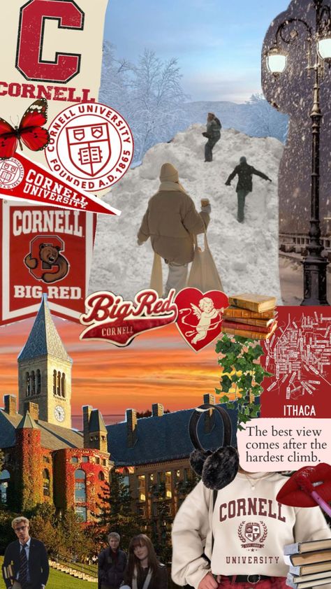 Cornell university ivy league inspo Cornell University Dorm, Cornell Acceptance, Vintage University Aesthetic, Ivy League Wallpaper, Ravenwood Series, Cornell University Aesthetic, Cornell Law School, Cornell Aesthetic, Mit University