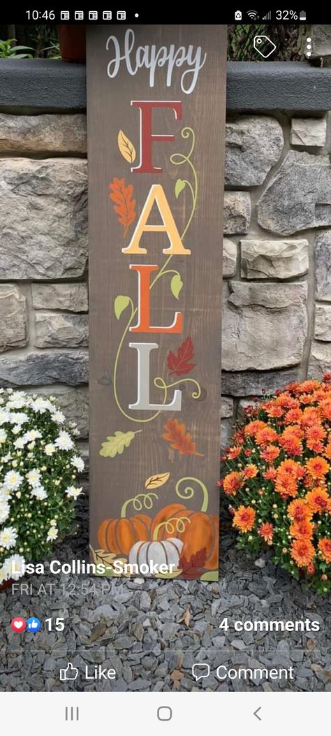 Fall Welcome Sign Front Porches, Diy Welcome Fall Sign Wood, Pumpkin Board Signs, Fall Plaques Wood Signs, Rustic Porch Signs, Harvest Signs Wooden, Fall Outdoor Wood Signs, Fall Diy Signs Outside, Fall Leaner Sign