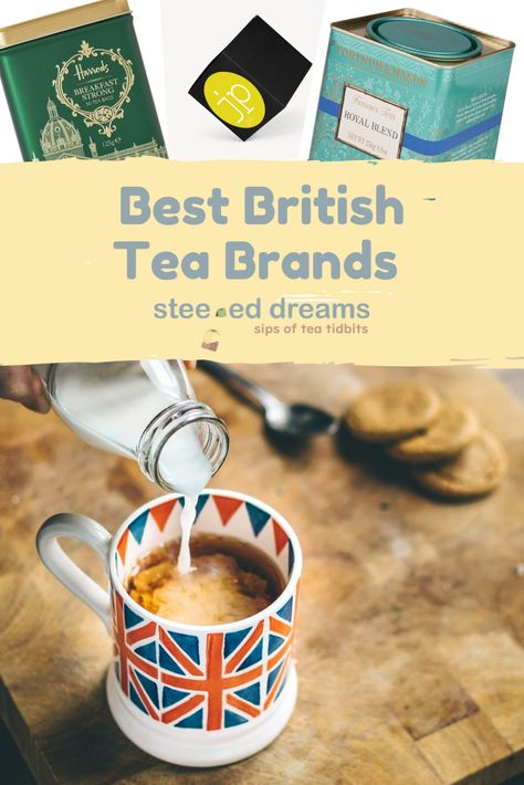 British Tea Time, Best Tea Brands, Tea And Crumpets, London Tea, Black Tea Blends, British Tea, English Breakfast Tea, Tea Sampler, Fortnum And Mason