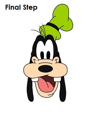 How to draw Goofy How To Draw Dogs, Draw Dogs, Dog Drawing Tutorial, Snoopy Drawing, Goofy Disney, Mouse Drawing, Cartoon Drawing Tutorial, Goofy Drawing, Disney Cartoon Characters