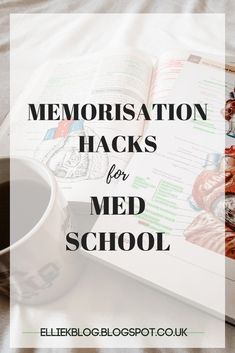 Study Memory Hacks, Day In The Life Med Student, Med Student Hacks, Motivation For Med Students, Med Student Essentials, Med Student Tips, Medical Students Study Note, Memorisation Hacks, Medical Student Motivation Studying