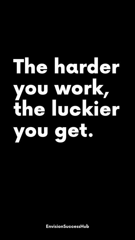 Fuel your drive with this motivational quote: 'The harder you work, the luckier you get.' 🌟 Success is the result of effort and determination. Pin this inspiration to remind yourself that hard work is the key to creating your own luck. Keep pushing forward and watch your luck multiply. #MotivationalQuotes #HardWorkPaysOff #LuckAndSuccess #Determination #KeepGrinding Euphoria Quote, Determination Quotes, Watch Your Words, Create Quotes, Hard Work Quotes, Hard Quotes, Study Quotes, Remind Yourself, Really Deep Quotes