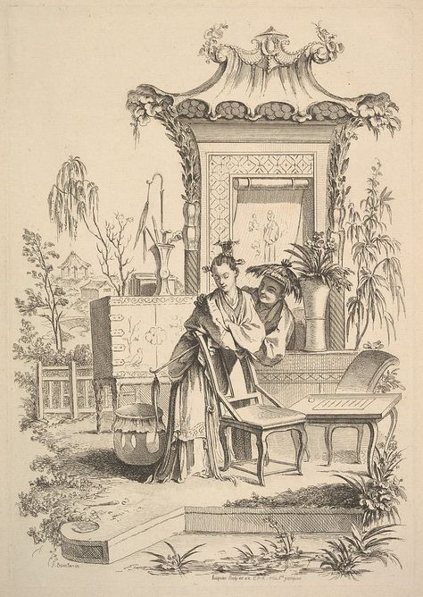 Francois Boucher, Engraving Illustration, Chinese Man, Metropolitan Museum Of Art, Metropolitan Museum, Museum Of Art, Chinese Art, Art Reproductions, Chinoiserie