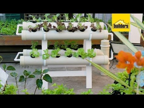 DIY | How To Build Your Own Hydroponics System. - YouTube Hydroponic Gardening Diy, Hydroponic Herb Garden, Indoor Hydroponic Gardening, Hydroponic Gardening System, Hydroponic Garden, Hydroponic Farming, Hydroponics Diy, Farm Day, Diy Herb Garden