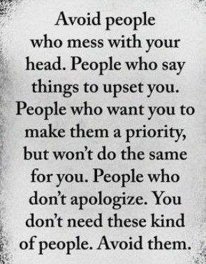 A narcissist will never apologize. Ever. Avoid People, Inspirerende Ord, Fina Ord, Robert Kiyosaki, Quotes By Emotions, Lesson Quotes, Life Lesson Quotes, Tony Robbins, Quotable Quotes