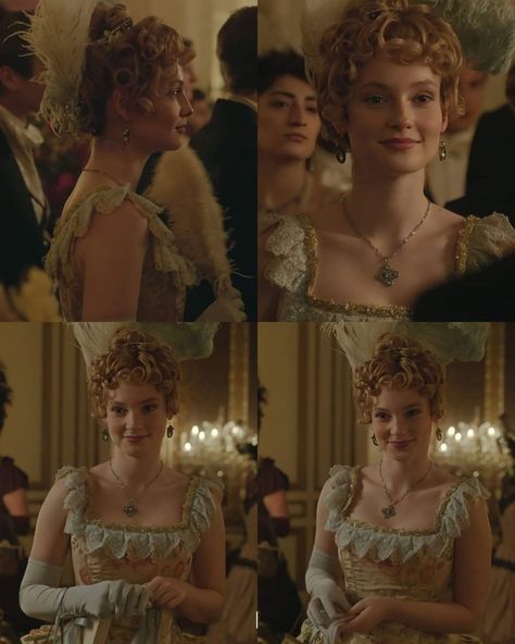 Bridgerton Hairstyle, Hannah Dodd, Francesca Bridgerton, Victorian Hairstyles, Enola Holmes, Feminine Aesthetic, Stirling, Series Movies, Quinceanera