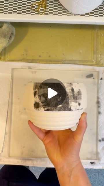 Messing around with my gel printing plate and magazine transfers.   I’ve always been captivated by this process when I see it done on paper... | Instagram Gel Printing Plate, Gel Printing, Ceramic Techniques, Functional Pottery, I See It, Printed Plates, Pottery Ideas, How To Make Paper, Ceramic Plates