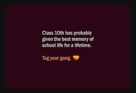 Last Day Of School Class 10 Quotes, School Ending Quotes Friends, Class 10 Memories Quotes, 10th Last Day Of School, 10th School Life Ending Quotes, Missing Friends, School Days Quotes, Purple Anarkali, School Life Memories