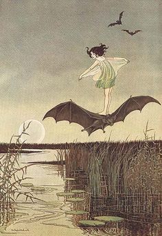 Ida Rentoul Outhwaite, Halloween Fairy, Fairy Illustration, Fairy Girl, Fairy Art, Fairy Land, Enchanted Forest, Wall Artwork, Book Illustration