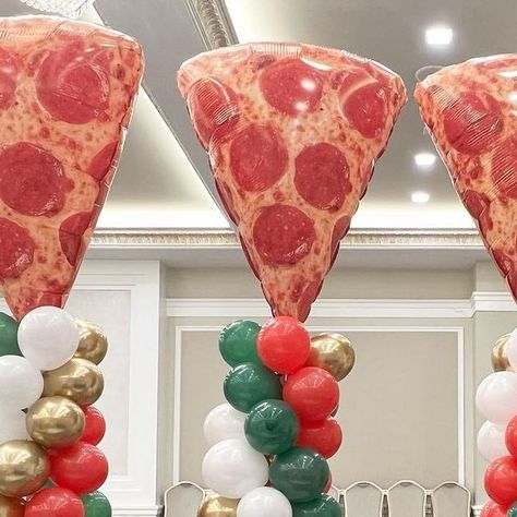 Balloons By Sorin 🎈 on Instagram: "YITZY’S PIZZA PARTY 🍕 🍕 🍕 🍕 @parteeperfection #partyplanning #partyplanner #instagood #balloons #balloonarch #barmitzvah #instaparty #batmitzvah #organic #style #eventdecor #eventplanner #eventplanning #decorations #centerpiecesideas #centerpieces #itsaboy #inspiration #styleblogger #babyshower #party #eventos #evento #instakids #instagram #picoftheday #photooftheday #nycevents" Pizza Balloon Arch, Pizza Balloons, Babyshower Party, Ground Beef Dishes, Balloon Centerpieces, Organic Style, Pizza Party, San Bernardino, Party Centerpieces