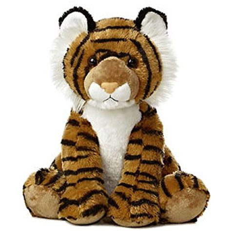 Stuffed Tiger, Tiger Stuffed Animal, Flamingo Plush, Wolf Plush, Tiger Plush, Baby Orangutan, Stuffed Animal Cat, Young Animal, Tiger Cub