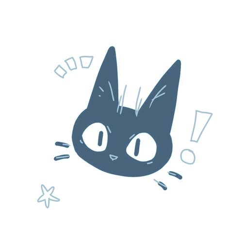 Bauch Tattoos, Desain Buklet, Pola Kartu, A Black Cat, Cute Doodles Drawings, Widget Icon, Cute Doodle Art, Mini Drawings, Dessin Adorable