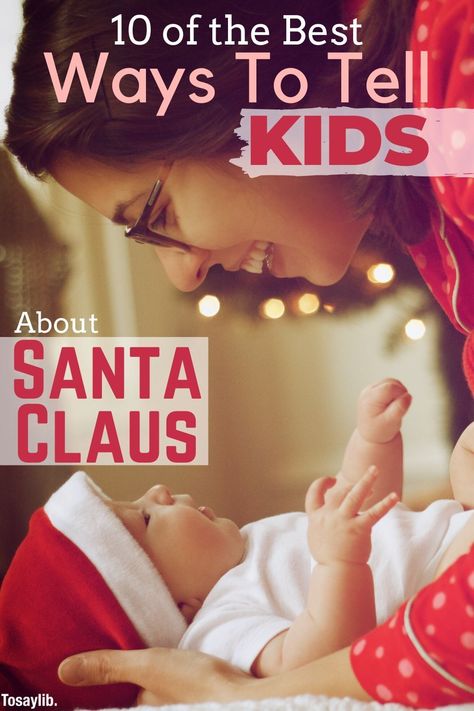 Telling Kids About Santa, How To Tell Kids About Santa, Santa Claus Pictures With Kids, Santa Claus Story, Santa Claus Pictures, Shy Kids, Visit Santa, Teaching Toddlers, Meaning Of Christmas