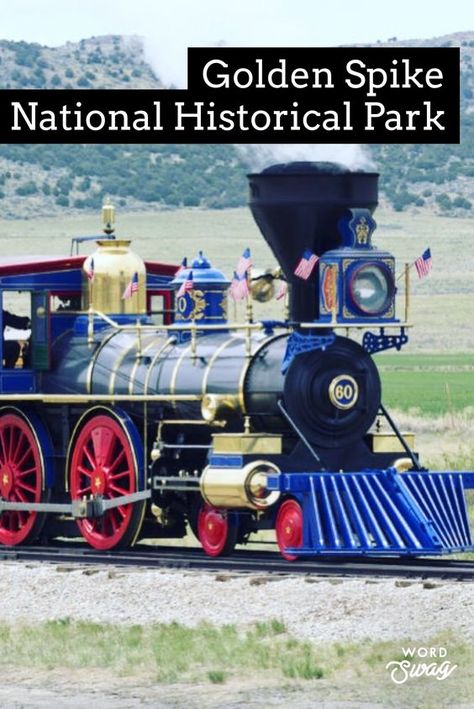 Golden Spike National Historical Park – Planning Away Central Pacific Railroad, Transcontinental Railroad, Best Family Vacation Spots, Golden Spike, Utah Vacation, Summer Vacation Destinations, Family Vacation Spots, Hiking National Parks, Travel Inspiration Destinations